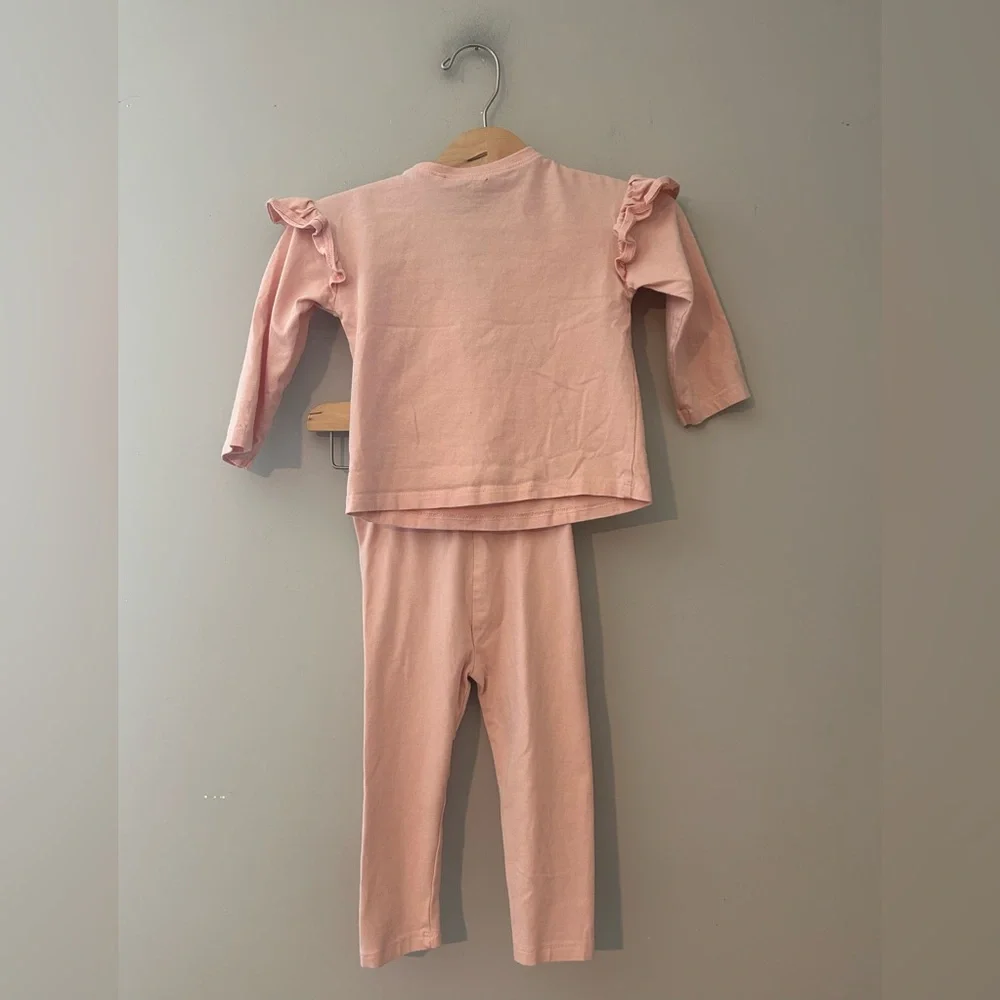 $16 ADD ON Next Pink Bunny Matching‎ Set 12-18M Zara Girls Mice Ballet Jamie Kay